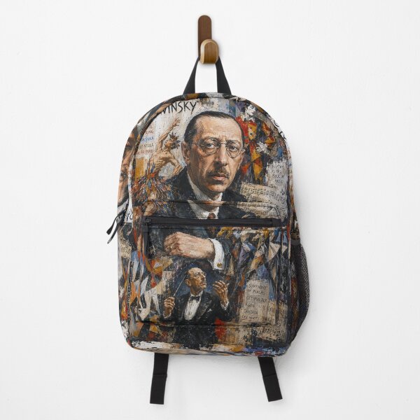 Item preview, Igor Stravinsky Russian composer, pianist, and conductor painting. designed and sold by GalleryKauffeld.