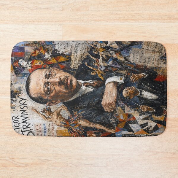 Item preview, Igor Stravinsky Russian composer, pianist, and conductor painting. designed and sold by GalleryKauffeld.