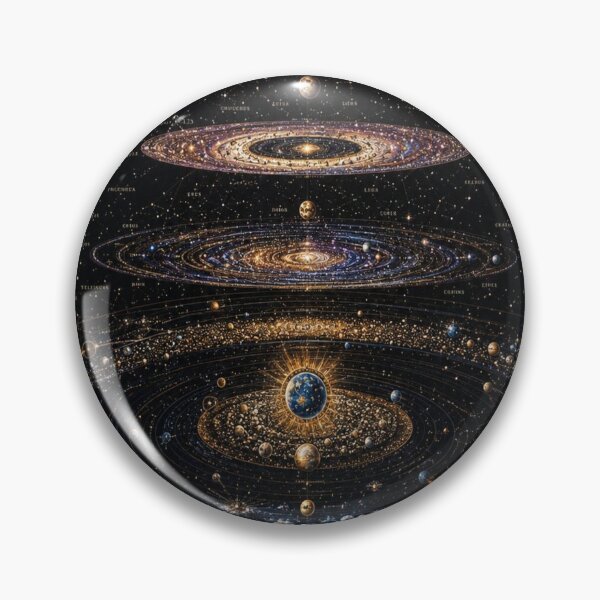 Item preview, Cosmic Galaxy Orbit | Space Nebula Vintage Illustration designed and sold by BHOWMIK STORE.