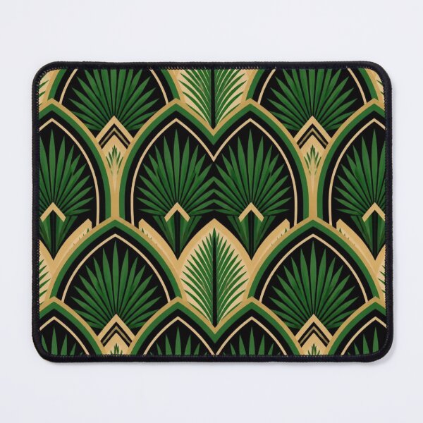 Item preview, Art Deco Botanical Fan Tropical Palm designed and sold by StickyGuys.