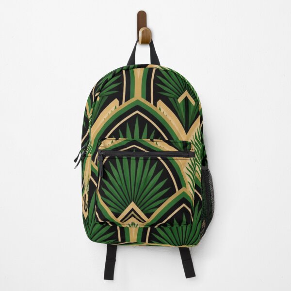 Item preview, Art Deco Botanical Fan Tropical Palm designed and sold by StickyGuys.