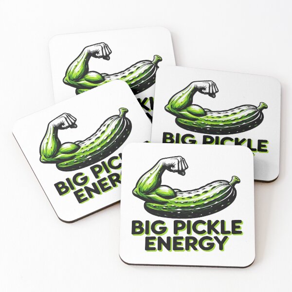 Item preview, funny inappropriate pickles Big Pickle Energy designed and sold by Uglyandcute.