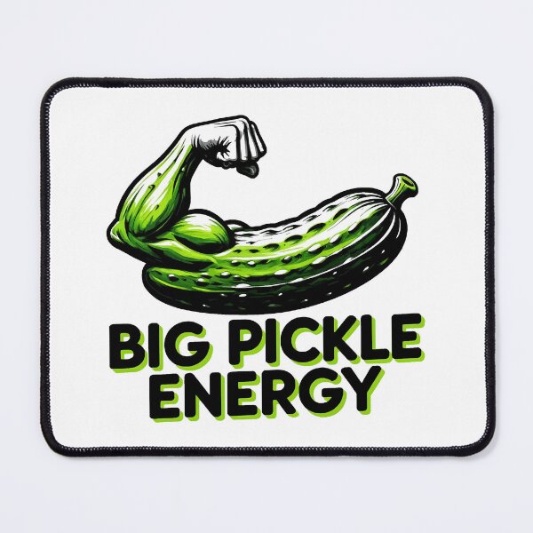 Item preview, funny inappropriate pickles Big Pickle Energy designed and sold by Uglyandcute.