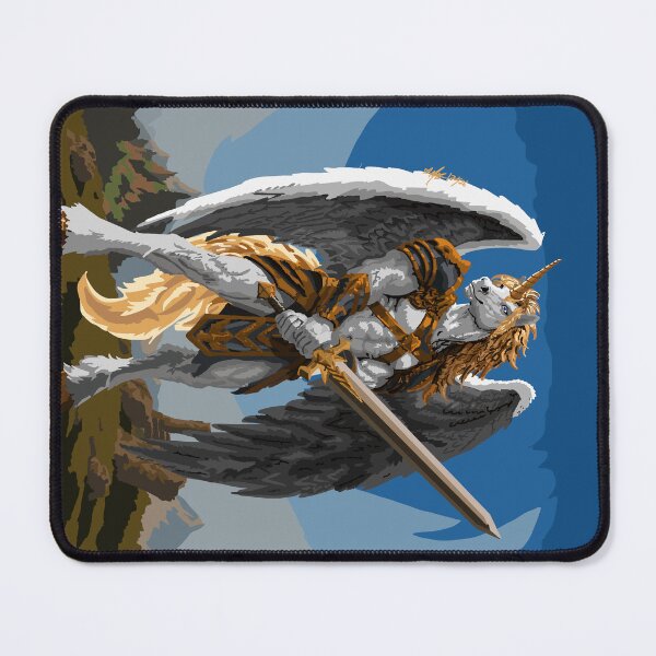 Item preview, Pegasus Unicorn Warrior 2026 designed and sold by KlakkDrawsStuff.