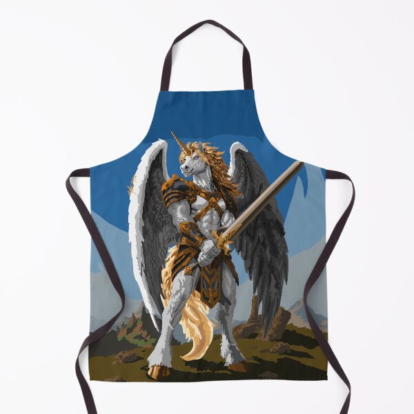 Item preview, Pegasus Unicorn Warrior 2026 designed and sold by KlakkDrawsStuff.