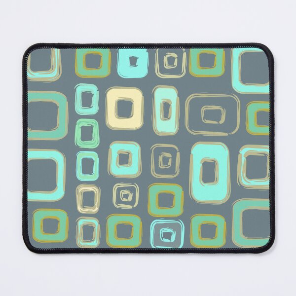 Item preview, Abstract Squares Pastel on Gray designed and sold by Indra's Net.