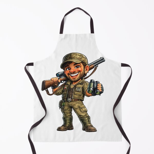 Item preview, Hunter Cartoon designed and sold by AlexLineArt.