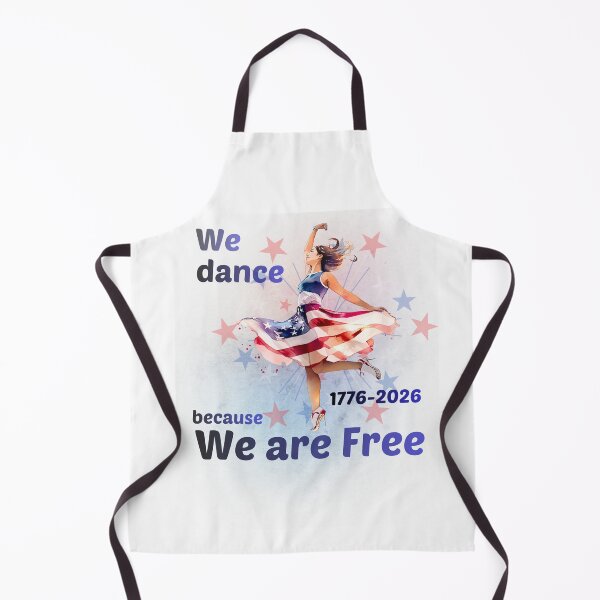 Item preview, Copy of We Dance Because We Are Free Watercolor Patriotic Dancer 2026 designed and sold by BlueprintBold.