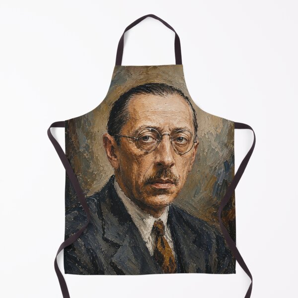 Item preview, Igor Stravinsky Russian composer, pianist, and conductor painting. designed and sold by GalleryKauffeld.