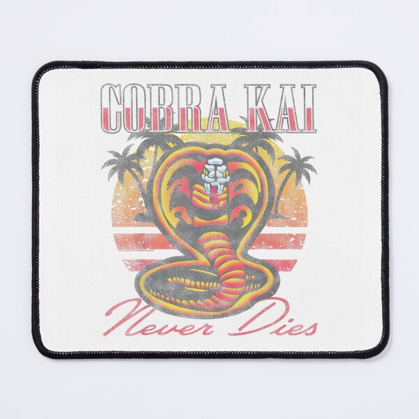Item preview, Cobra Kai Never Dies Retro Sunset Cobra Snake designed and sold by Clyrexor.