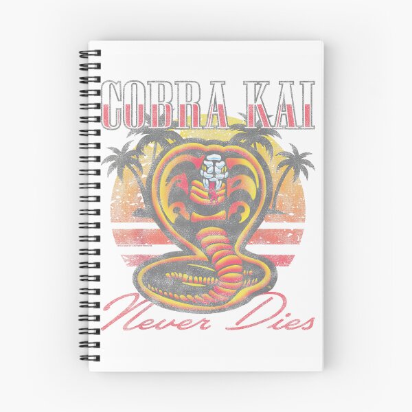 Item preview, Cobra Kai Never Dies Retro Sunset Cobra Snake designed and sold by Clyrexor.