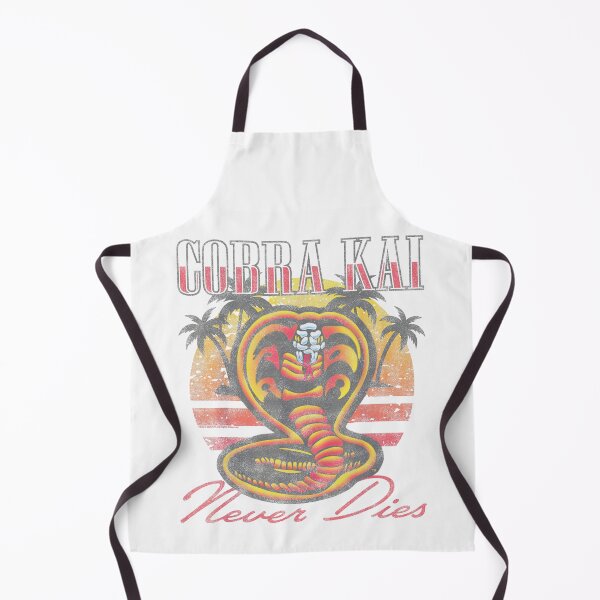 Item preview, Cobra Kai Never Dies Retro Sunset Cobra Snake designed and sold by Clyrexor.