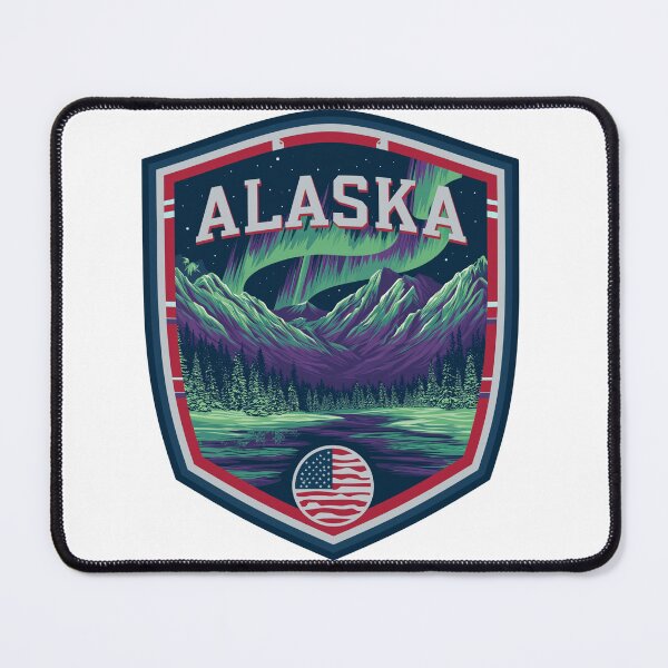 Item preview, Alaska USA Logo Design #17 designed and sold by GoldenAurora91.