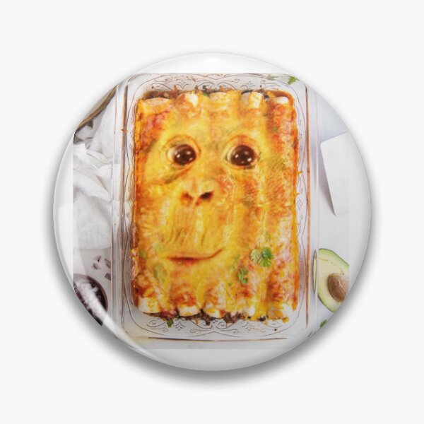 Item preview, lasagna orangutan face meme designed and sold by cloudzer0000.
