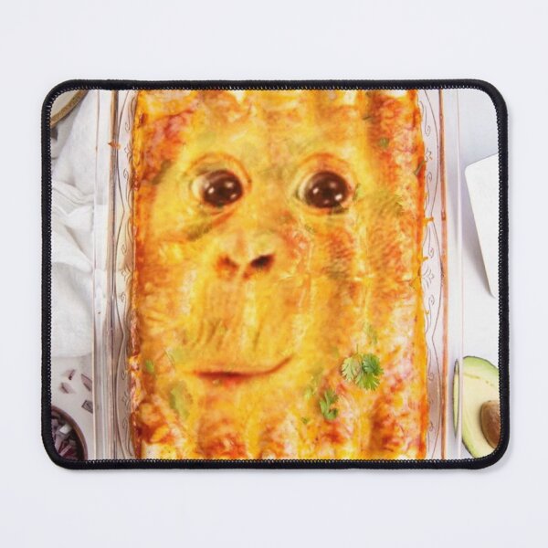 Item preview, lasagna orangutan face meme designed and sold by cloudzer0000.
