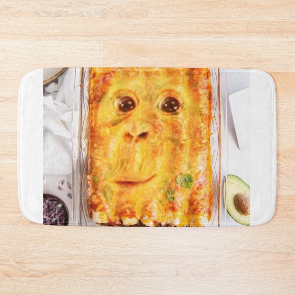 Item preview, lasagna orangutan face meme designed and sold by cloudzer0000.
