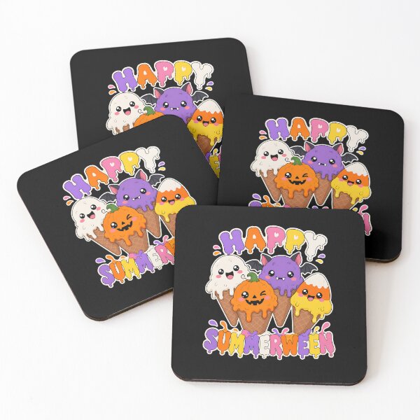 Item preview, Happy Summerween Summer Halloween Ice Cream Cones designed and sold by clothesy7.