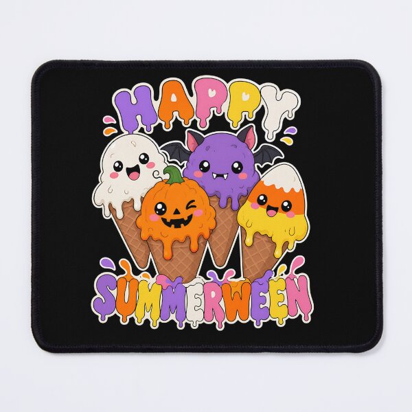 Item preview, Happy Summerween Summer Halloween Ice Cream Cones designed and sold by clothesy7.
