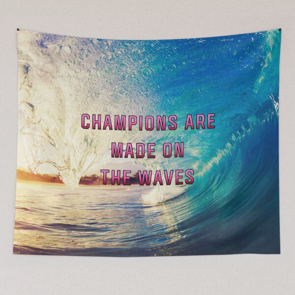 Item preview, Champions are Made on the Waves #3 designed and sold by Holy JM Designs.