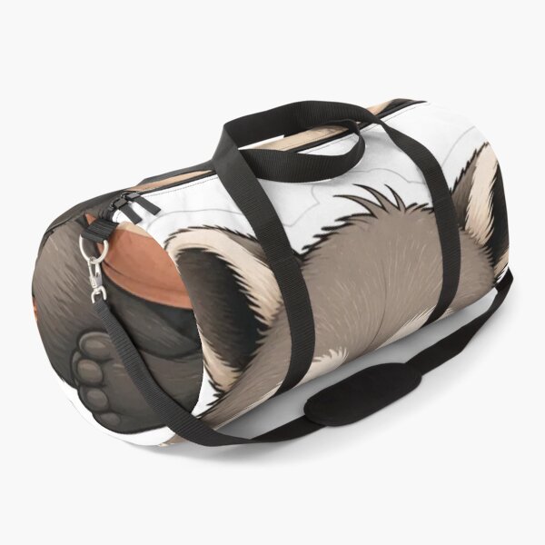 Item preview, Cozy Raccoon Coffee Break Cryptidcore Kawaii designed and sold by StickyGuys.