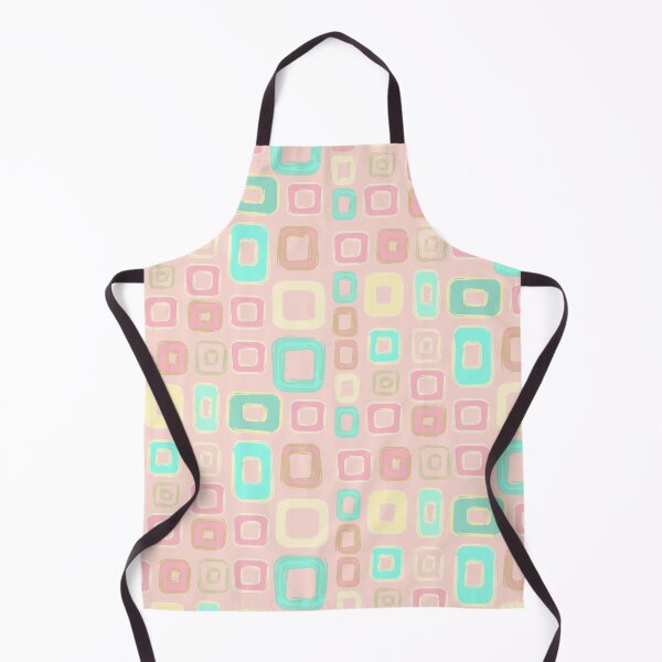 Item preview, Abstract Squares Pastel on Pale Pink designed and sold by Indra's Net.