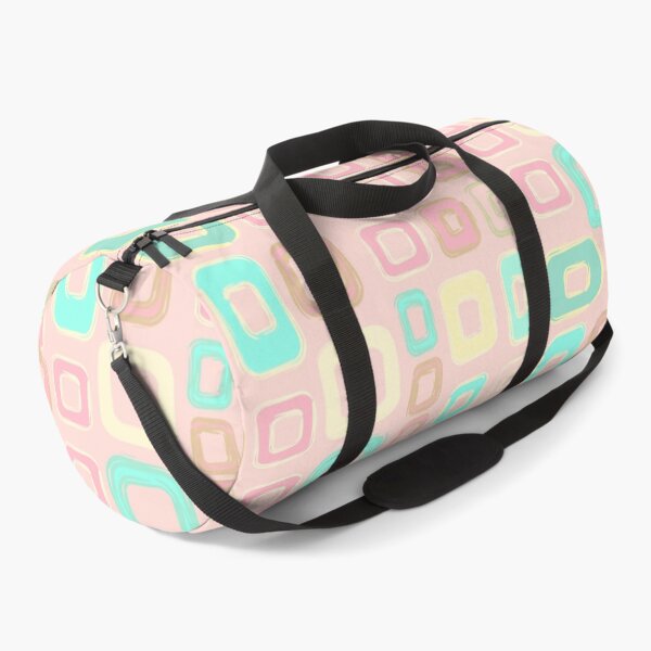 Item preview, Abstract Squares Pastel on Pale Pink designed and sold by Indra's Net.