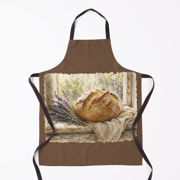 Item preview, Fresh Sourdough Bread Watercolor | Rustic Cottage Kitchen | Homemade Baking Art | Farmhouse Bread Illustration designed and sold by MagicMakerPh.
