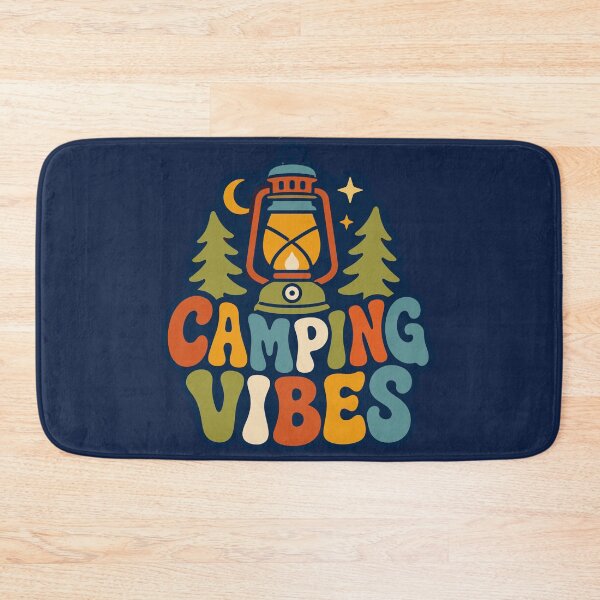 Item preview, Camping Vibes Retro Groovy Outdoor designed and sold by American Spirit.