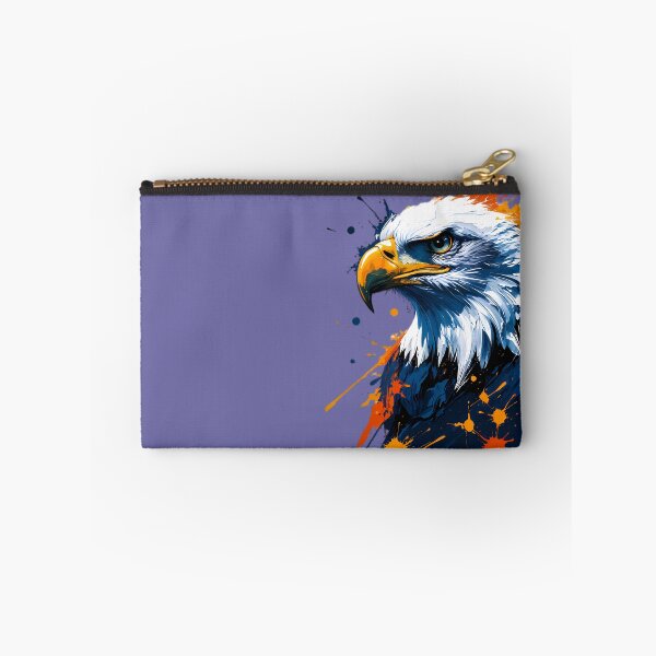 Item preview, Majestic American Bald Eagle - Bold Expressionist Paint Splatter Art designed and sold by Structure-Blue.