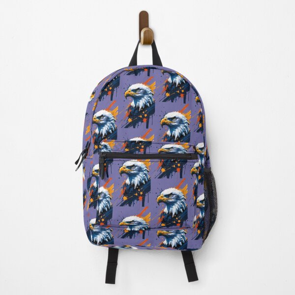 Item preview, Majestic American Bald Eagle - Bold Expressionist Paint Splatter Art designed and sold by Structure-Blue.