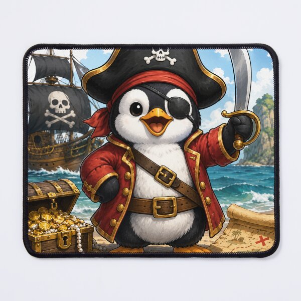 Item preview, Pirate Penguin designed and sold by Pond21.