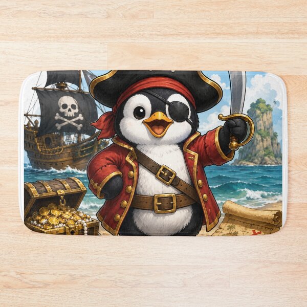 Item preview, Pirate Penguin designed and sold by Pond21.