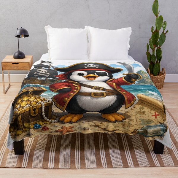 Item preview, Pirate Penguin designed and sold by Pond21.