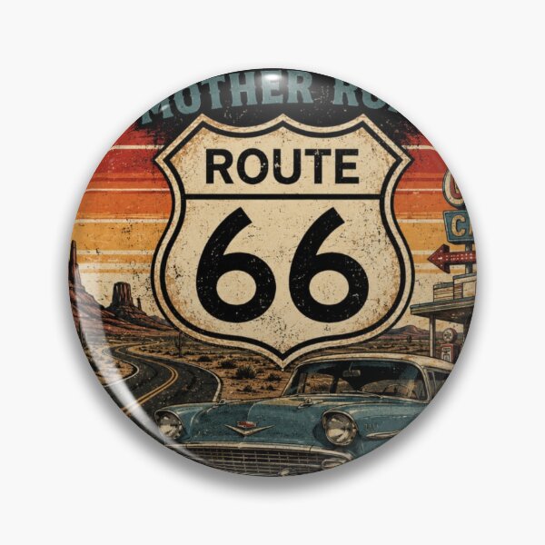 Item preview, Retro Route 66 Highway Adventure | Vintage Desert Road Trip | Classic Americana T-Shirt designed and sold by Diesel outlaw .