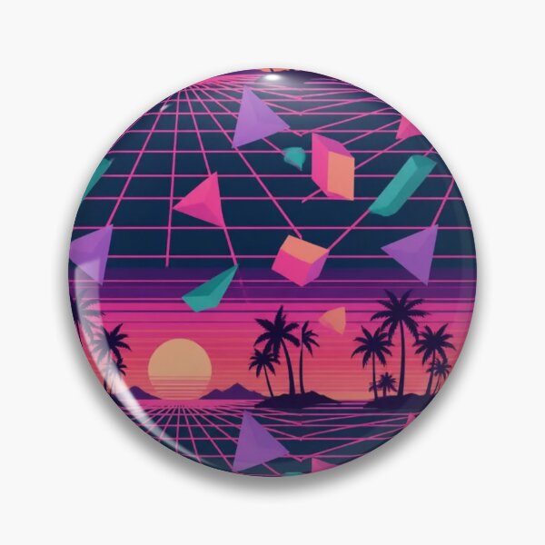 Item preview, Retro Vaporwave Grid Sunset Synthwave Aesthetic designed and sold by StickyGuys.