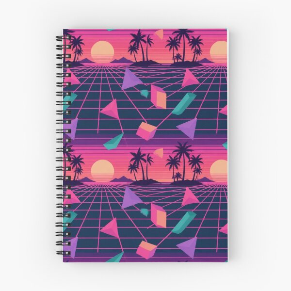 Item preview, Retro Vaporwave Grid Sunset Synthwave Aesthetic designed and sold by StickyGuys.