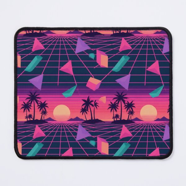 Item preview, Retro Vaporwave Grid Sunset Synthwave Aesthetic designed and sold by StickyGuys.