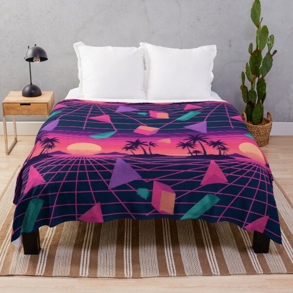 Item preview, Retro Vaporwave Grid Sunset Synthwave Aesthetic designed and sold by StickyGuys.