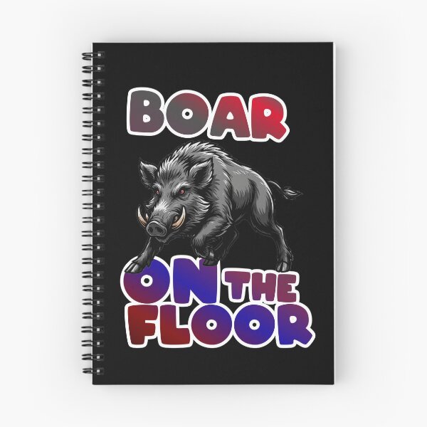 Item preview, Boar On The Floor designed and sold by ZooStateofMind.
