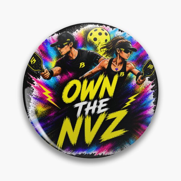 Item preview, Own the Non Volley Zone Pickleball Shirt – Funny Trash Talk Gift for Competitive Players designed and sold by Surrealtrends.