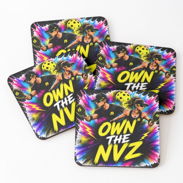Item preview, Own the Non Volley Zone Pickleball Shirt – Funny Trash Talk Gift for Competitive Players designed and sold by Surrealtrends.
