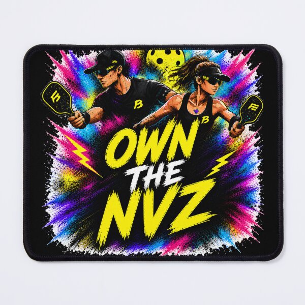 Item preview, Own the Non Volley Zone Pickleball Shirt – Funny Trash Talk Gift for Competitive Players designed and sold by Surrealtrends.