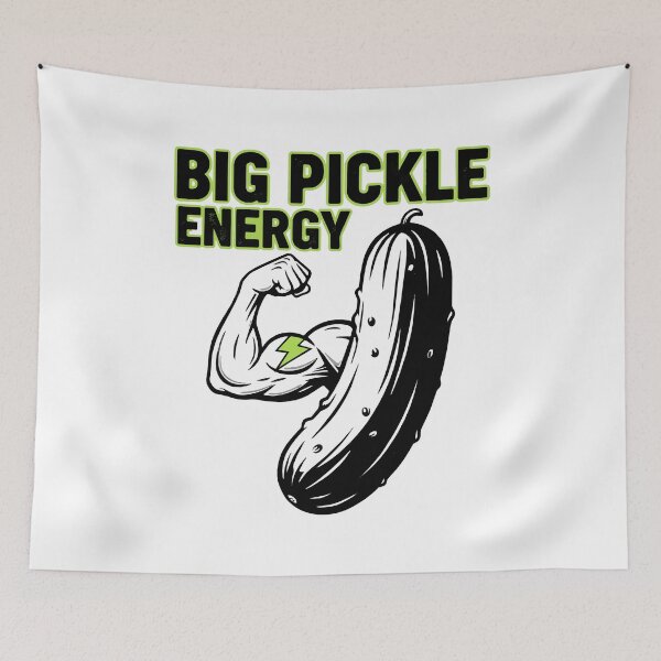 Item preview, funny inappropriate pickles Big Pickle Energy designed and sold by Uglyandcute.