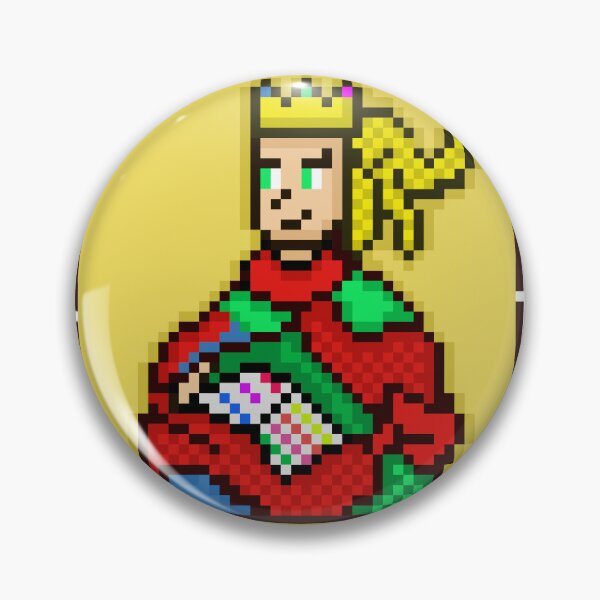 Item preview, The High Priestess Tarot Card La Papesse Marseille Pixel Art designed and sold by RetroRlx.