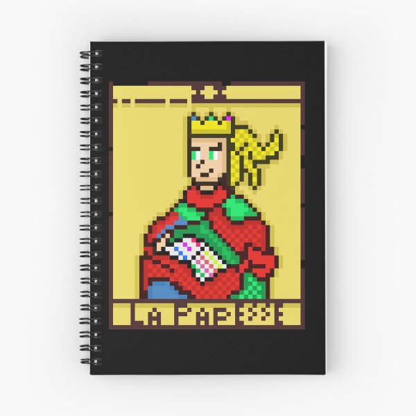 Item preview, The High Priestess Tarot Card La Papesse Marseille Pixel Art designed and sold by RetroRlx.