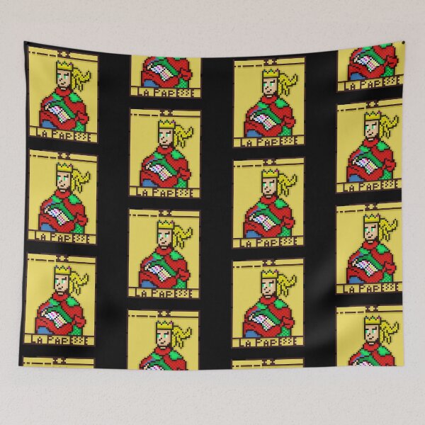 Item preview, The High Priestess Tarot Card La Papesse Marseille Pixel Art designed and sold by RetroRlx.