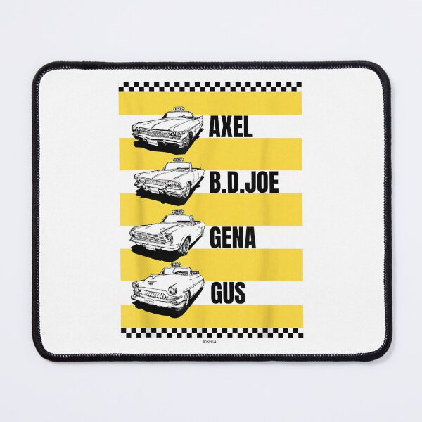 Item preview, Crazy Taxi Arcade Retro Sega Game Drivers Silhouette designed and sold by Plonkylar.