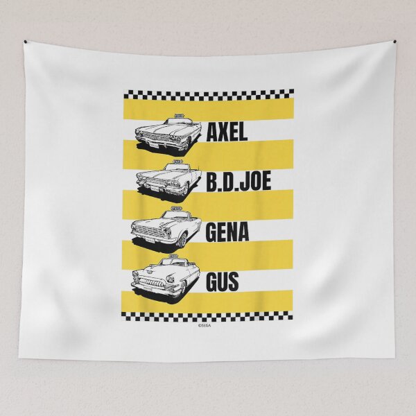 Item preview, Crazy Taxi Arcade Retro Sega Game Drivers Silhouette designed and sold by Plonkylar.