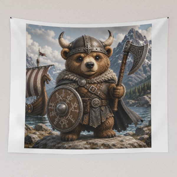 Item preview,  Viking Bear designed and sold by Pond21.