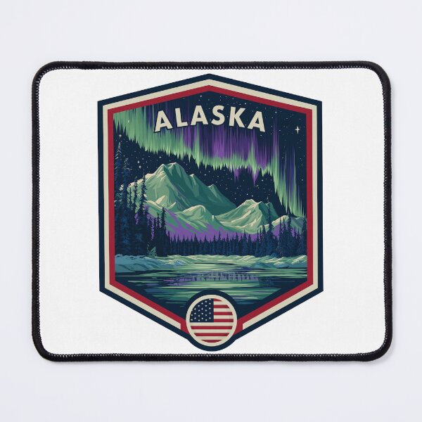 Item preview, Alaska USA Logo Design #19 designed and sold by GoldenAurora91.